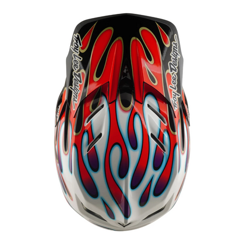 Troy Lee Designs D4 Composite Helmet Overspray