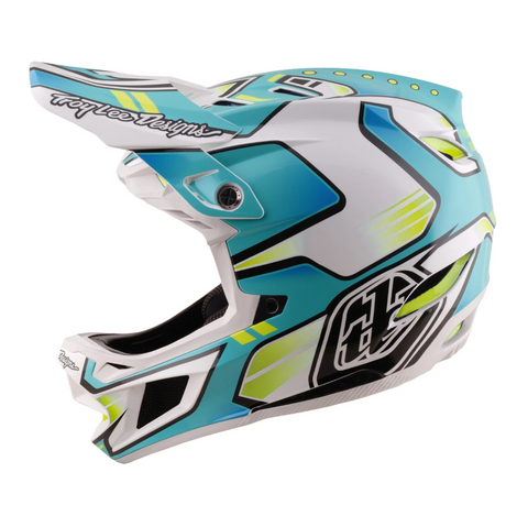 Troy Lee Designs D4 Composite Helmet Crest Teal