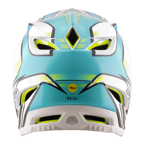 Troy Lee Designs D4 Composite Helmet Crest Teal