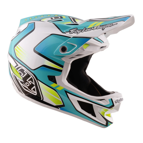 Troy Lee Designs D4 Composite Helmet Crest Teal