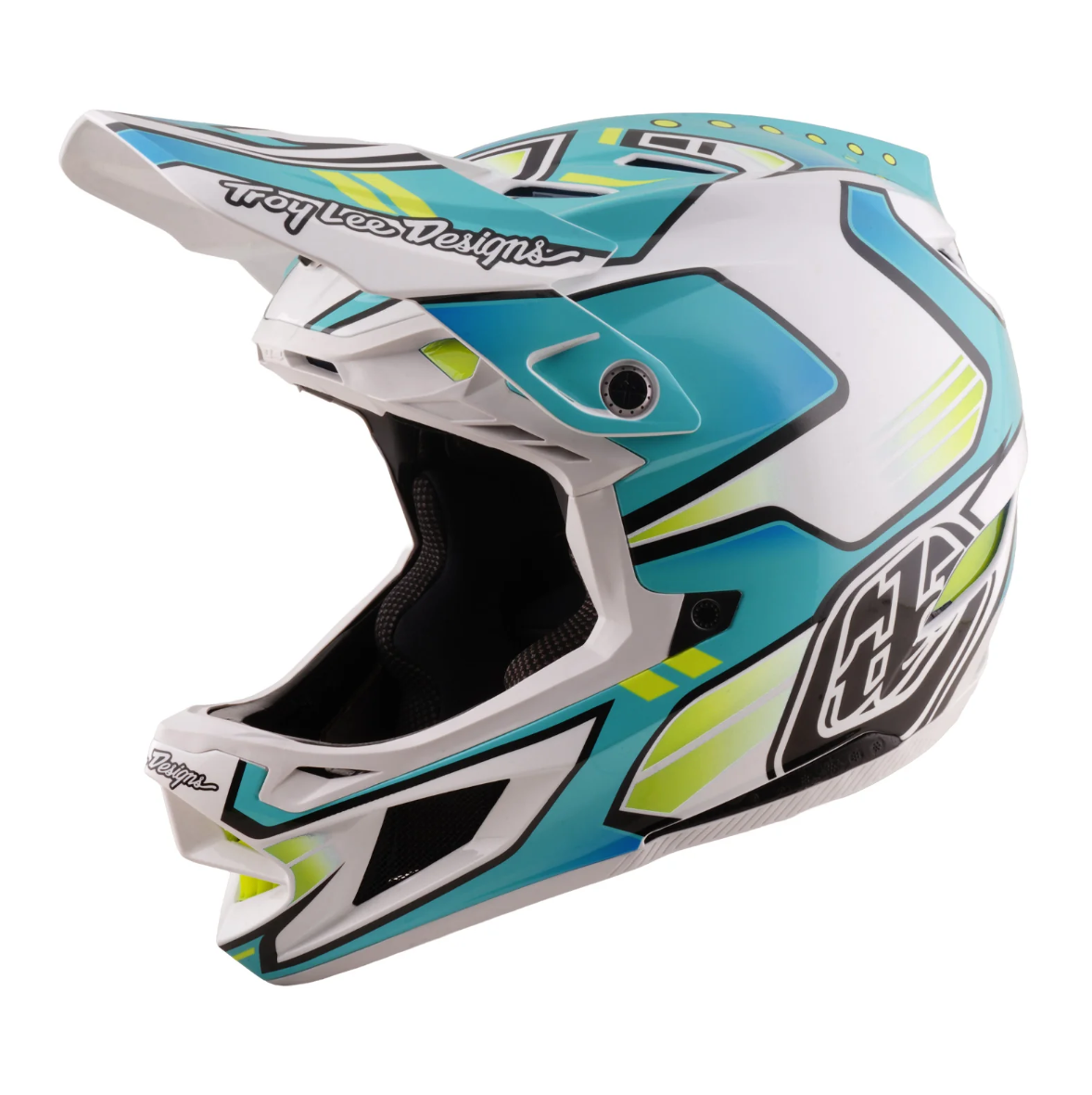 Troy Lee Designs D4 Composite Helmet Crest Teal