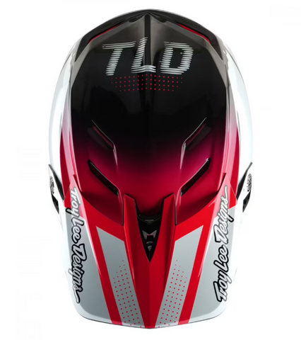 Troy Lee Designs D4 Carbon BMX Full-Face Helmet Drip White