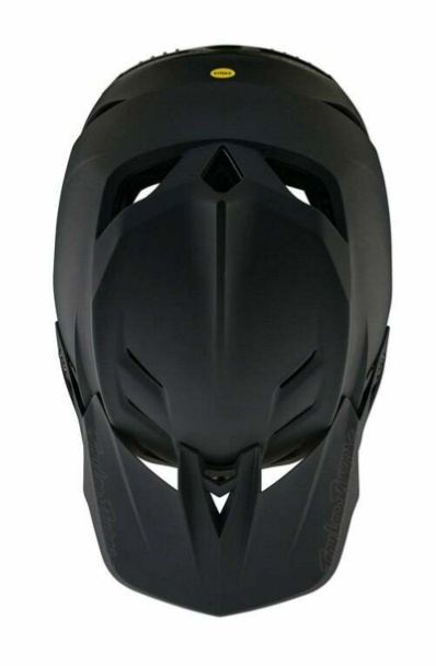Black helmet on a white background