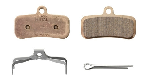 SHIMANO DISC BRAKE PAD BP-D02S-MX METAL WITHOUT FIN
