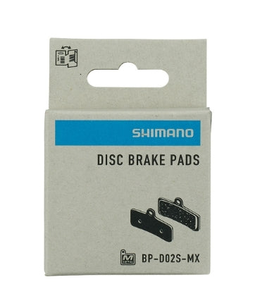 SHIMANO DISC BRAKE PAD BP-D02S-MX METAL WITHOUT FIN