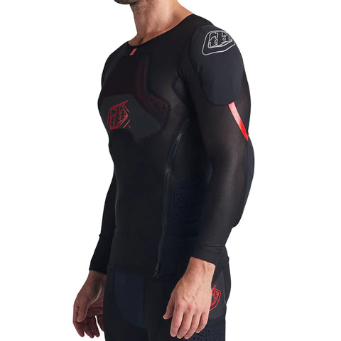 TROY LEE DESIGNS Stage Ghost D3O Long Sleeve Baselayer Solid Black