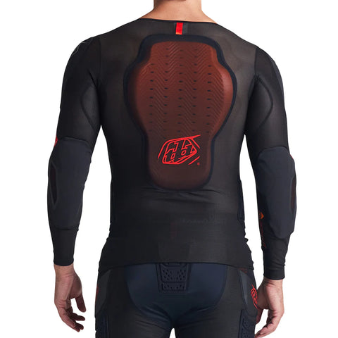 TROY LEE DESIGNS Stage Ghost D3O Long Sleeve Baselayer Solid Black