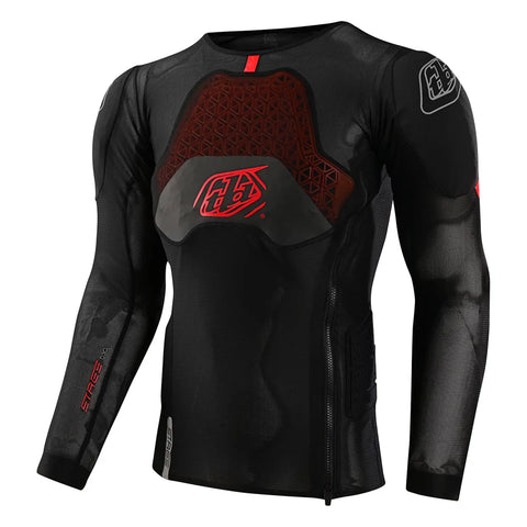 TROY LEE DESIGNS Stage Ghost D3O Long Sleeve Baselayer Solid Black