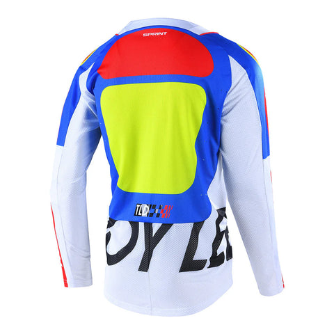 TROY LEE DESIGNS Youth Sprint Jersey Drop In White