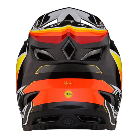 TROY LEE DESIGNS D4 Carbon BMX Full-Face Helmet Reverb Black / White XS, SM