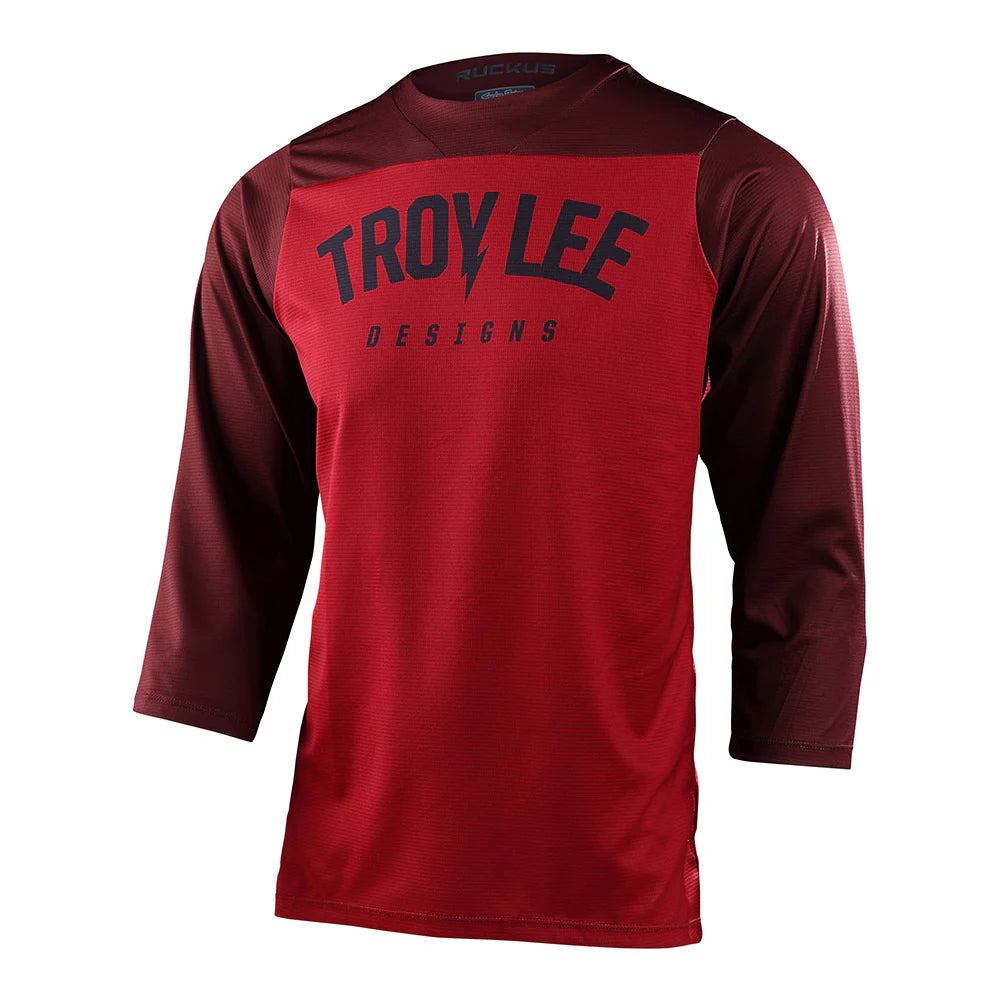 TROY LEE DESIGNS Ruckus 3/4 Jersey Camber Oxblood