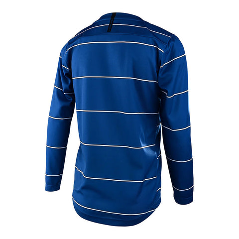 Troy Lee Designs Youth Flowline LS Jersey Revert True Blue