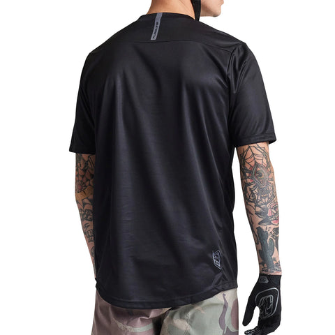TROY LEE DESIGNS Flowline SS Jersey Solid Black