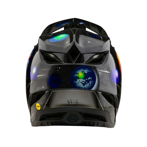 TROY LEE DESIGNS D4 Carbon BMX Full-Face Helmet Spacian Black