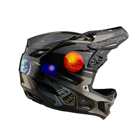 TROY LEE DESIGNS D4 Carbon BMX Full-Face Helmet Spacian Black
