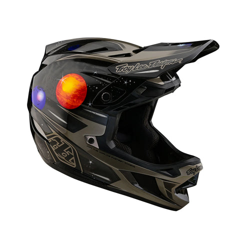 TROY LEE DESIGNS D4 Carbon BMX Full-Face Helmet Spacian Black