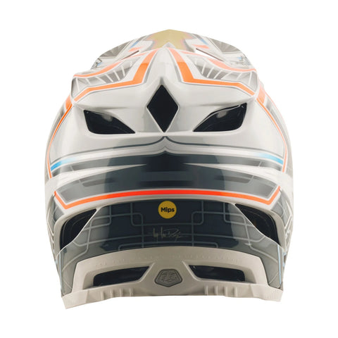 Troy Lee Designs D4 Composite Helmet Lowrider Grey