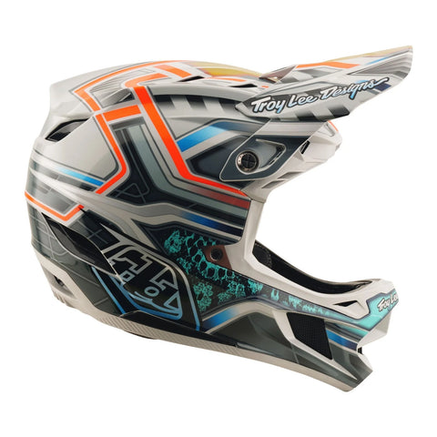 Troy Lee Designs D4 Composite Helmet Lowrider Grey