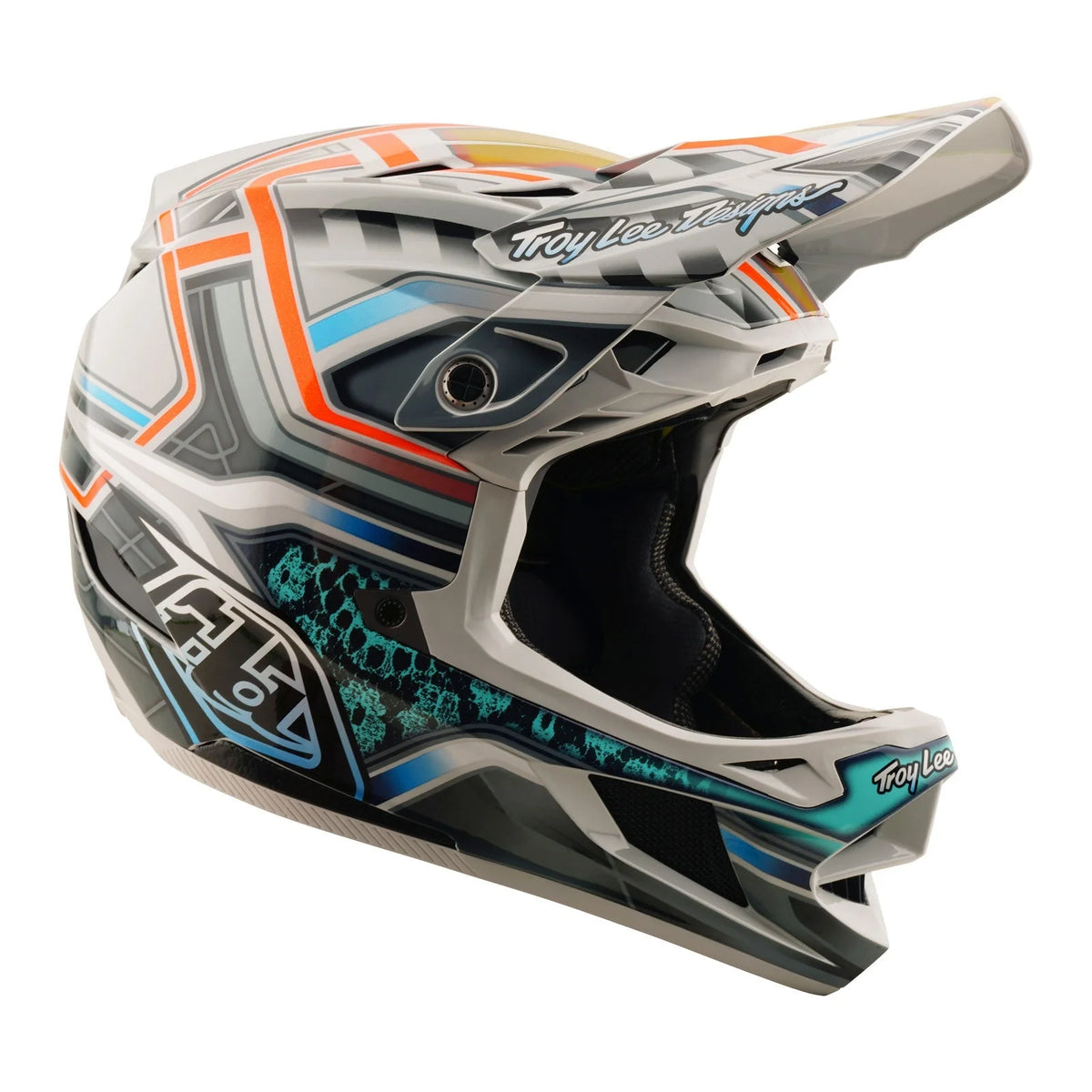 Troy Lee Designs D4 Composite Helmet Lowrider Grey