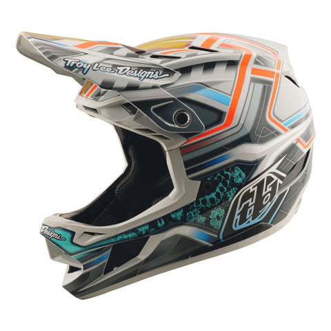 Troy Lee Designs D4 Composite Helmet Lowrider Grey