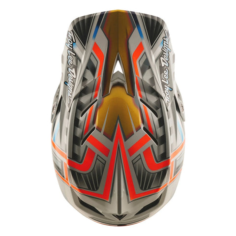 Troy Lee Designs D4 Composite Helmet Lowrider Grey