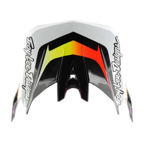 TROY LEE DESIGNS D4 Carbon Helmet Lined up Black