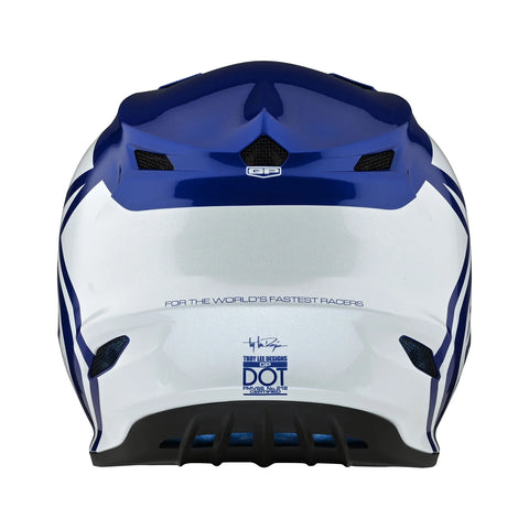 TROY LEE DESIGNS Youth GP Helmet Overload Blue / White