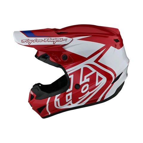 TROY LEE DESIGNS Youth GP Helmet Overload Red / White