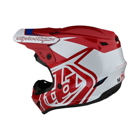 TROY LEE DESIGNS Youth GP Helmet Overload Red / White