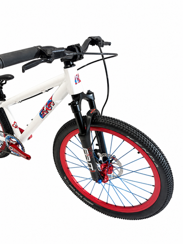 24" Bombshell Dirt Jumper white