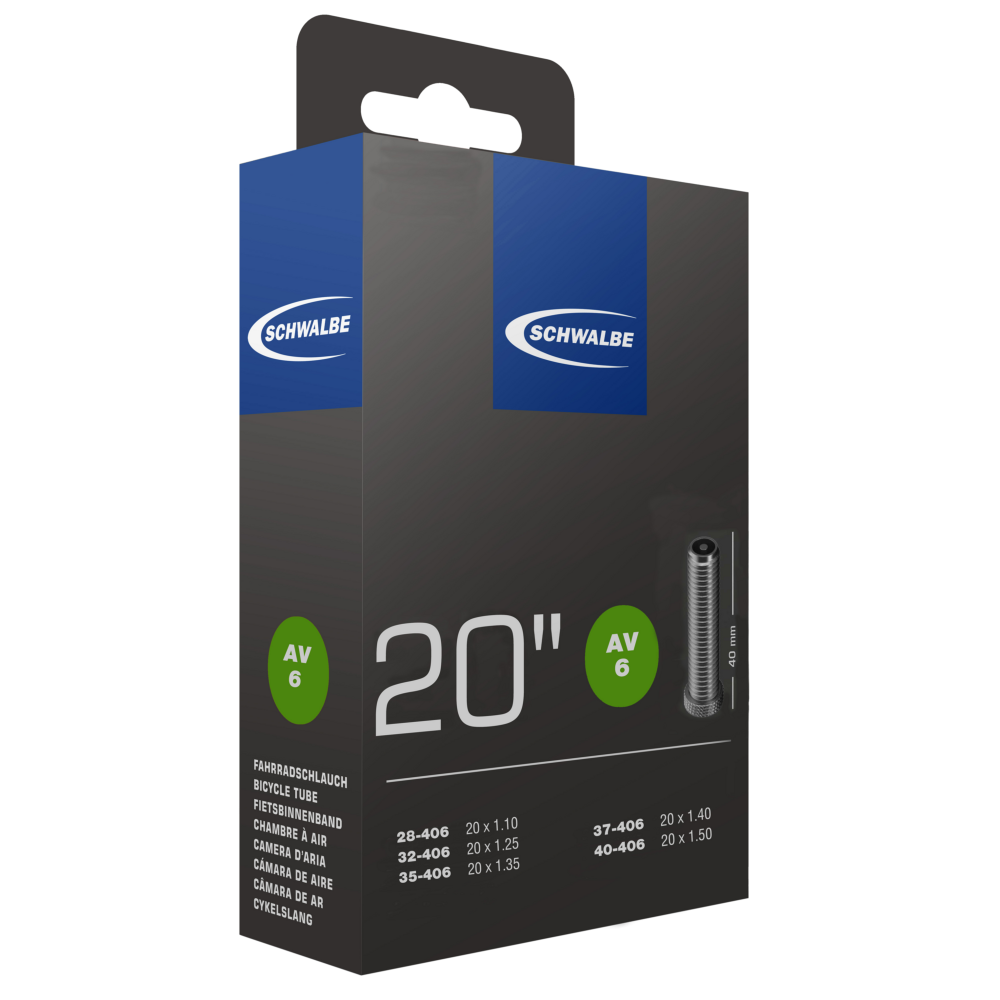 SCHWALBE TUBE 20 X 1-3/8 PRESTA 40mm
