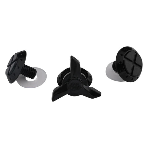 TROY LEE DESIGNS D4/STAGE/SE5 Visor Screw Solid Black