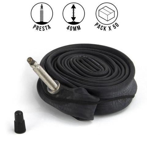 EXCESS TUBES PRESTA VALVE 40MM 20 X 1.5-1.75