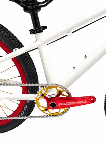 24" Bombshell Dirt Jumper white