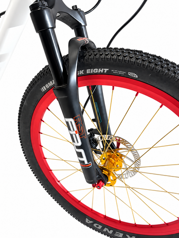 24" Bombshell Dirt Jumper white