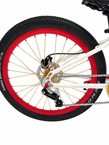 24" Bombshell Dirt Jumper white