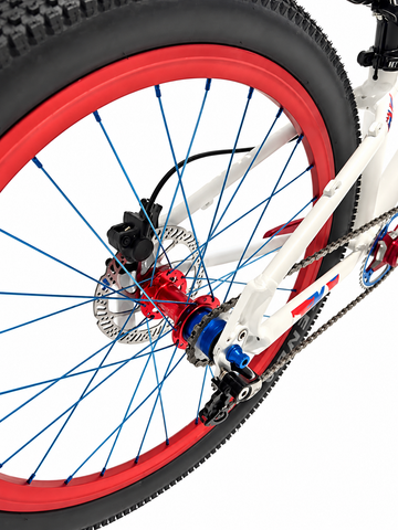 24" Bombshell Dirt Jumper white