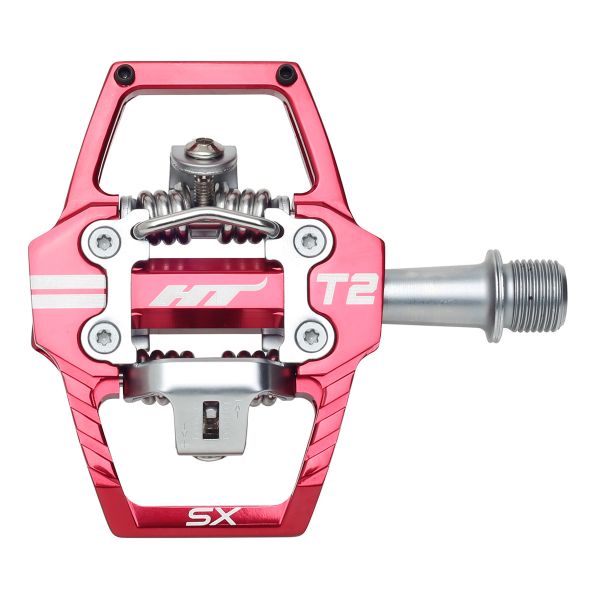 HT T2-SX BMX Clipless Pedals – Dual Sided Platform Pedals for BMX, End – BikeSupplies.ca