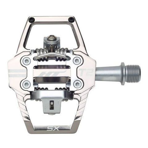 HT T2-SX BMX Clipless Pedals – Dual Sided Platform Pedals for BMX, Enduro & Downhill
