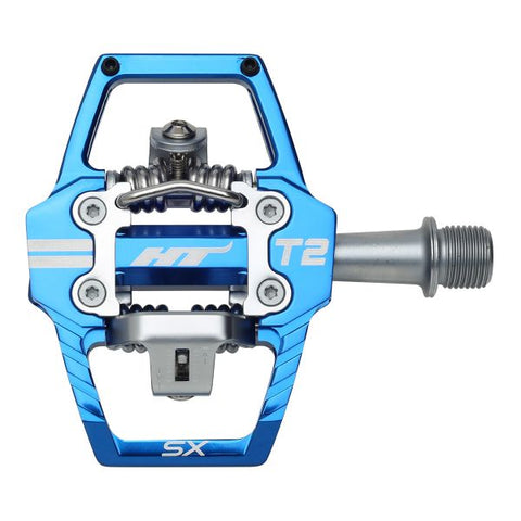 HT T2-SX BMX Clipless Pedals – Dual Sided Platform Pedals for BMX, Enduro & Downhill