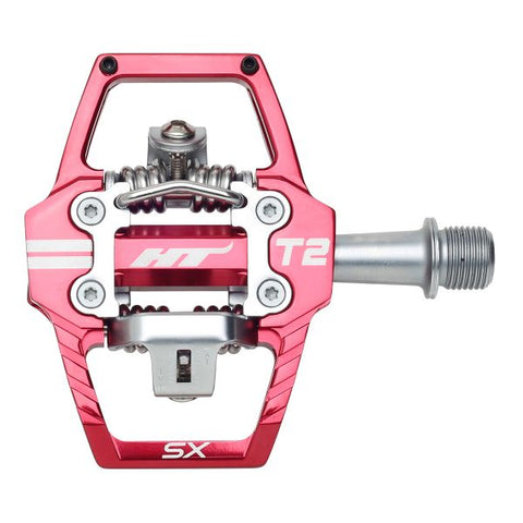 HT T2-SX BMX Clipless Pedals – Dual Sided Platform Pedals for BMX, End – BikeSupplies.ca