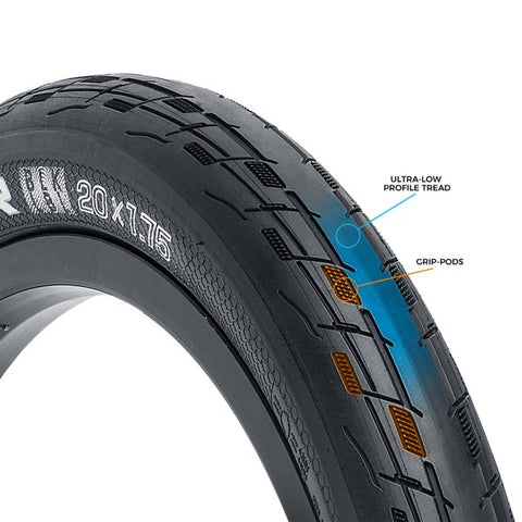 Tioga FastR React BLK-LBL BMX Racing Tire