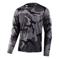 TROY LEE DESIGNS Flowline LS Jersey Cams Carbon