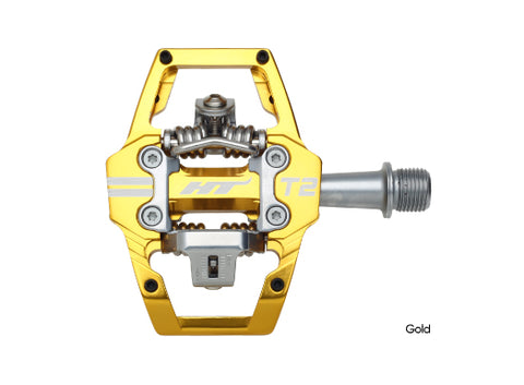 ht mtb pedale HT T2 Clipless Pedals – Aluminum MTB/BMX Pedals with Adjustable Tensio – BikeSupplies.ca