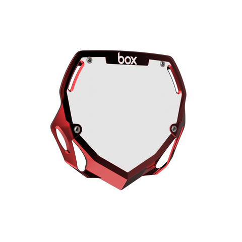 Box Two Chrome Number Plate