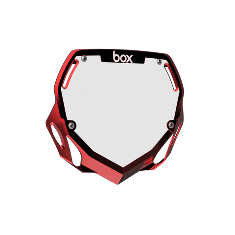 Box Two Chrome Number Plate
