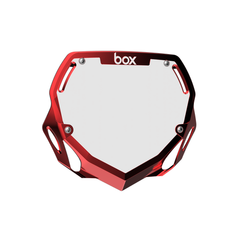Box Two Chrome Number Plate