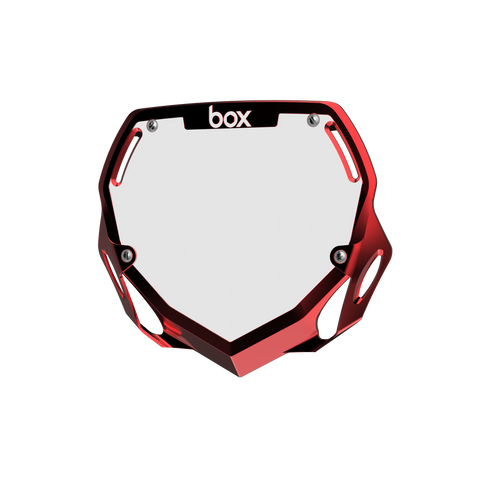 Box Two Chrome Number Plate