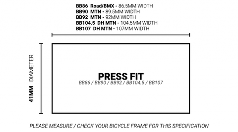 Praxis Works M30 Bottom Bracket – BB86 / BB90 / BB92