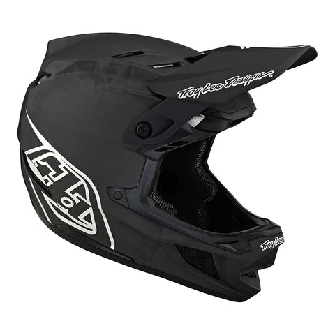 TROY LEE DESIGNS D4 Carbon BMX Full-Face Helmet Stealth Black / Silver